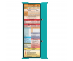 WhiteCoat Clipboard® Trifold - Teal Primary Care Edition